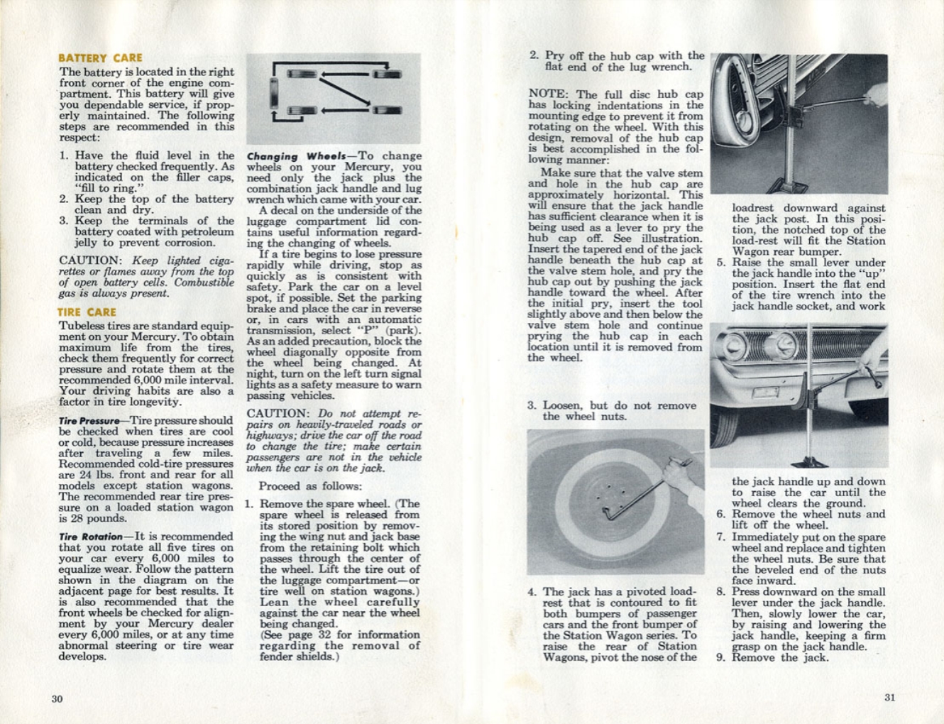 1960 Mercury Owners Manual